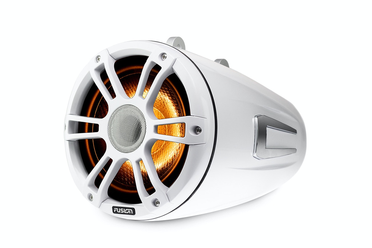 Fusion Altoparlanti Wake Tower Speakers 7.7” sport bianco