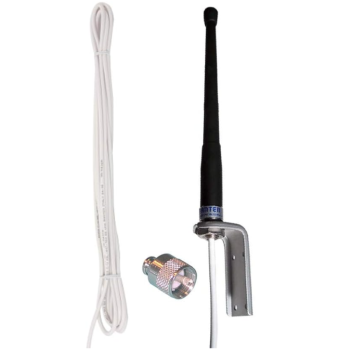 Banten Antenna VHF Racing 25cm nera con cavo 25mt Painestore