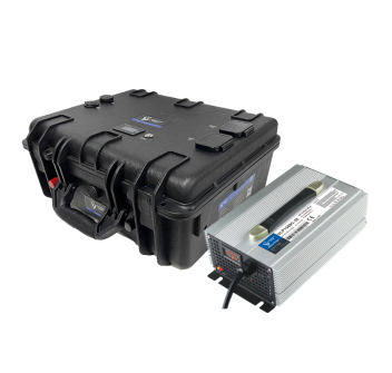 Batteria a Valigetta al Litio 36V 100Ah LiFePO4 Smart BMS con Bluetooth Painestore