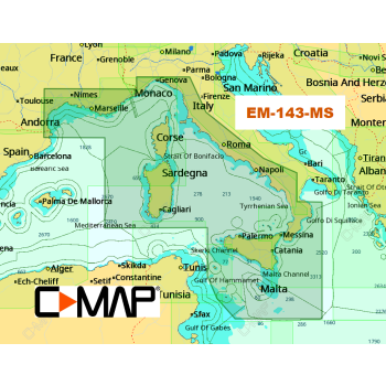 C-MAP Cartografia 4D MAX+ Local  Painestore
