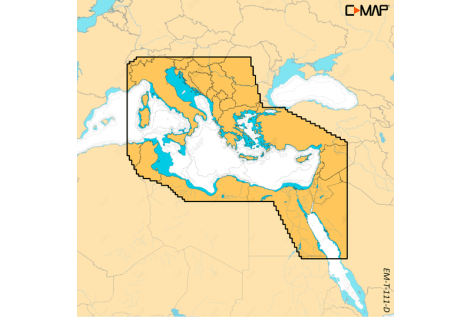 C-MAP Cartografia DISCOVER X SD-MicroSD