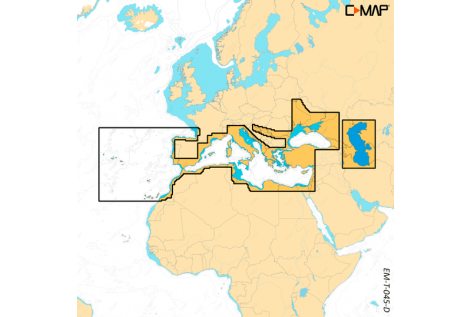 C-MAP Cartografia DISCOVER X SD-MicroSD