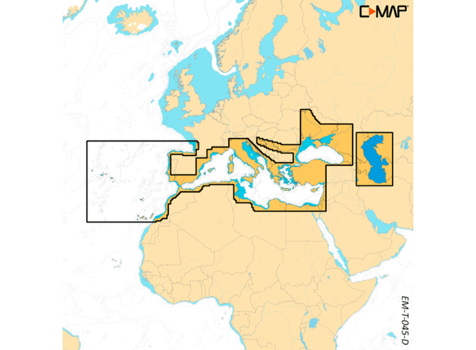 C-MAP Cartografia DISCOVER X SD-MicroSD Painestore