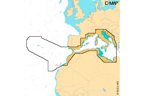 C-MAP Cartografia DISCOVER X SD-MicroSD