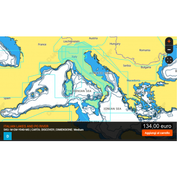 C-MAP Cartografia MAX-N+ LOCAL  SD-MicroSD Painestore