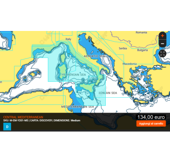 C-MAP Cartografia MAX-N+ LOCAL  SD-MicroSD Painestore