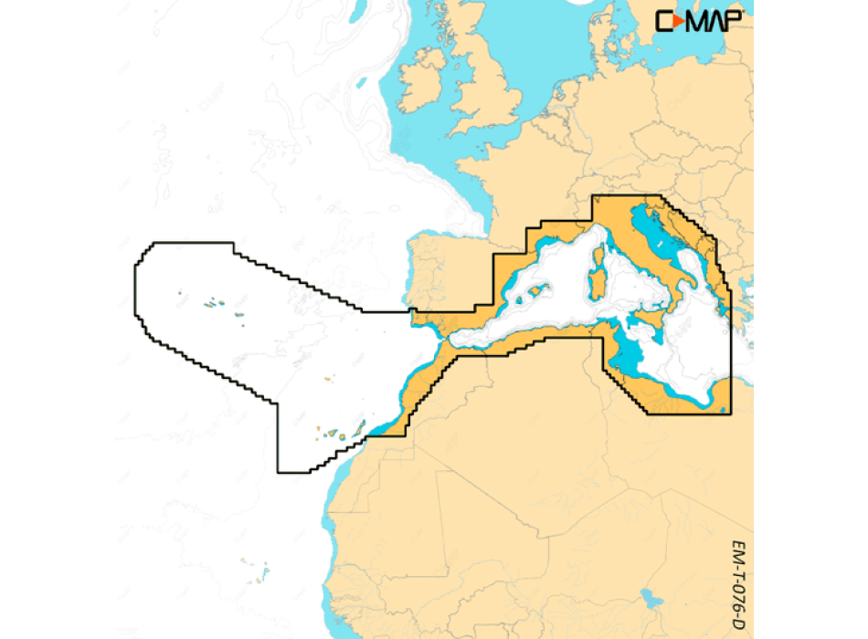 C-MAP Cartografia REVEAL X Painestore