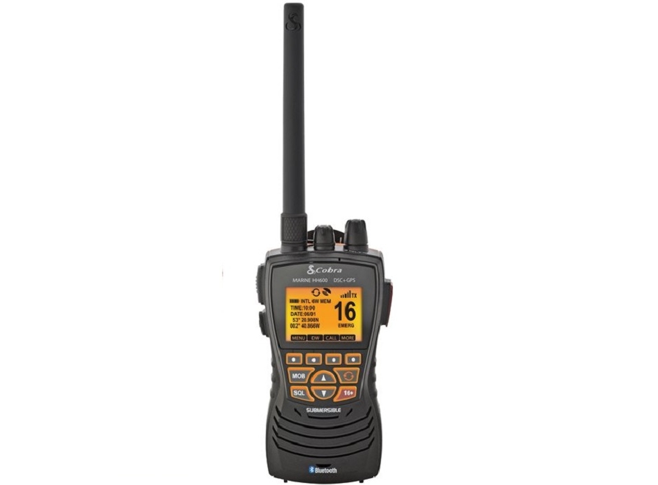 Cobra Marine MR HH600 FLT GPS BT EU VHF Portatile con GPS e Bluetooth Painestore