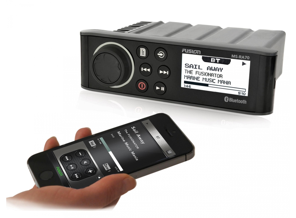 Fusion MS-RA70 Radio/Stereo Marino BT Painestore