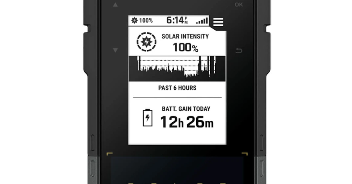 Garmin eTrex Solar GPS portatile