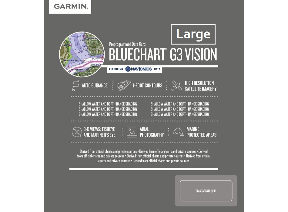 Garmin G2 Vision HD Large SD-MicroSD