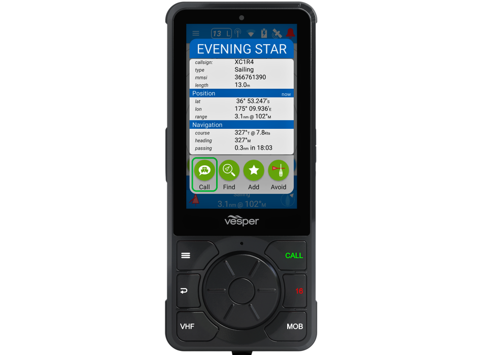 Garmin Vesper Cortex-H1 Cornetta Con Cavo Painestore