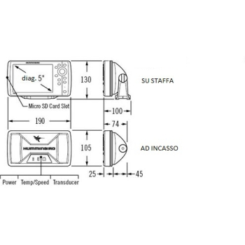 Humminbird Helix 5 G2 ecoscandaglio  Painestore