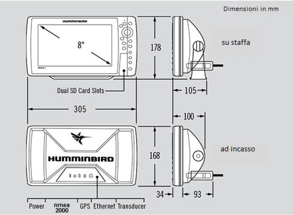 Humminbird  Helix 8 CHIRP G4N eco/GPS  Painestore