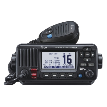Icom IC-M423GE VHF Nautico 25W con GPS Nero Painestore