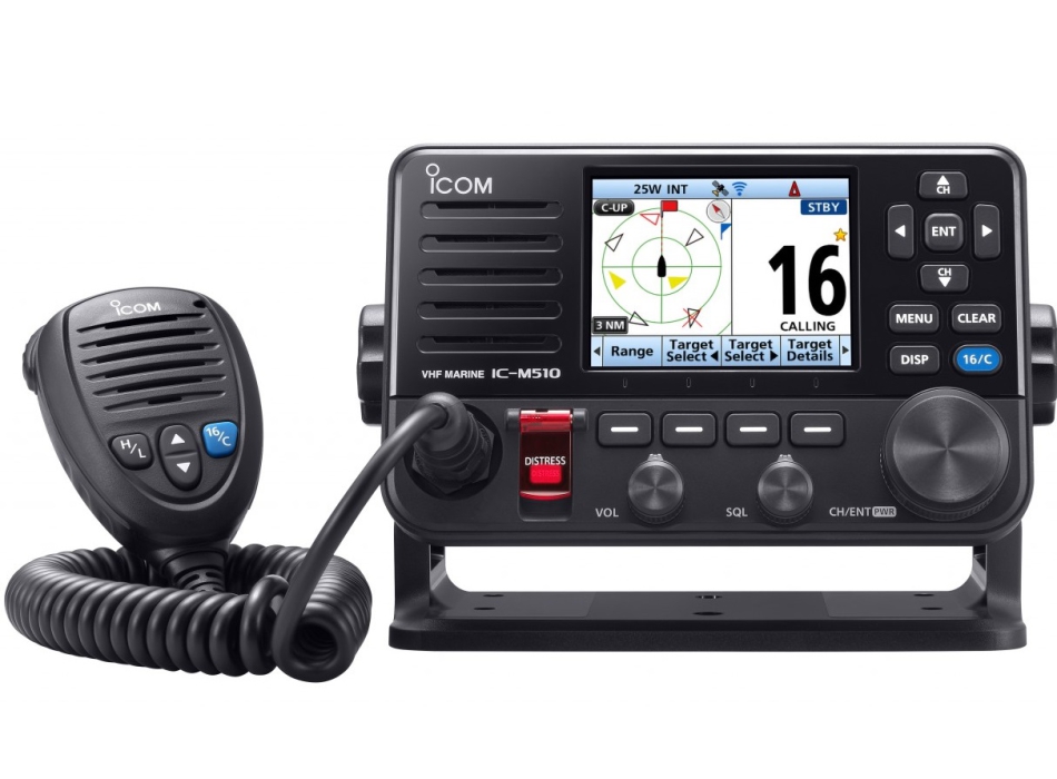 Icom IC-M510E AIS VHF Nautico 25W Wireless Painestore