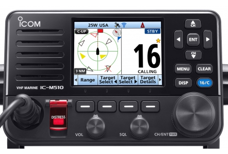 Icom IC-M510E AIS VHF Nautico 25W Wireless
