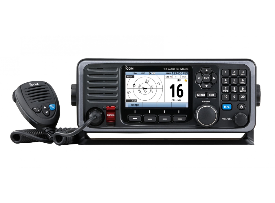 Icom IC-M605E VHF Nautico 25W