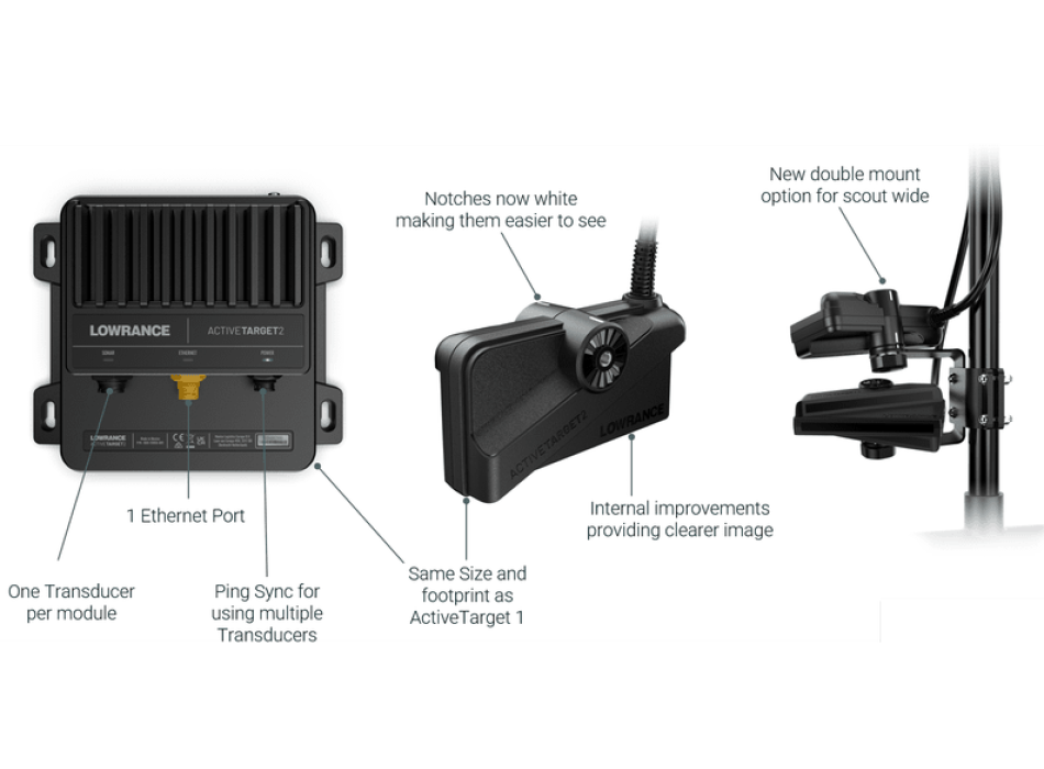 Lowrance Sonar ActiveTarget™ 2 Live Sonar Painestore