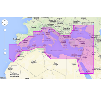 Mapmedia chart MWVJEMM017MAP6.1 Painestore