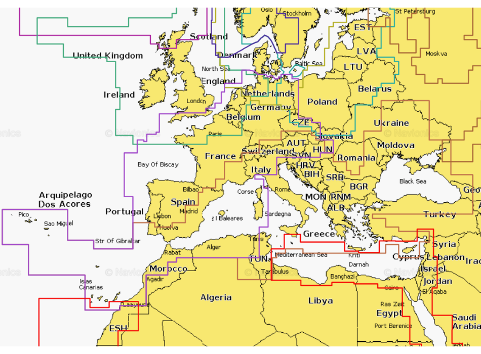 Navionics+ LARGE Micro-SD/SD card Painestore