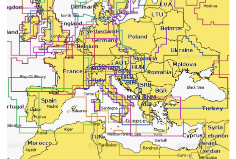 Navionics+ Regular micro-SD/SD Card