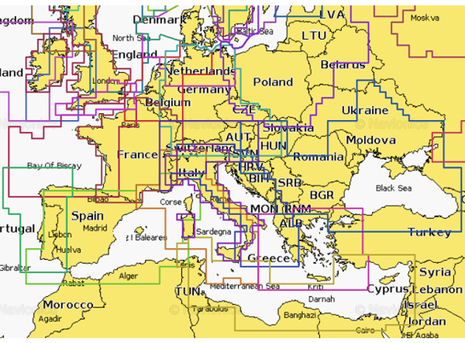 Navionics+ Regular micro-SD/SD Card Painestore