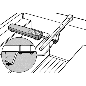 Raymarine adattatore per barra H 102mm  Painestore