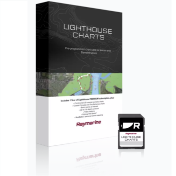 Raymarine Cartografia LightHouse Mediterraneo precaricata Painestore