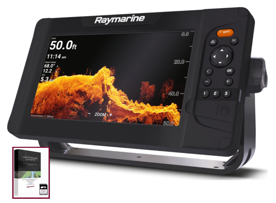 Raymarine ELEMENT 9 HV Combo eco/GPS 9" con HV-100 Painestore