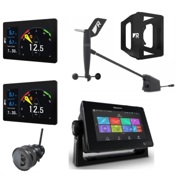 Raymarine kit doppio ALPHA display con Axiom Pack Painestore