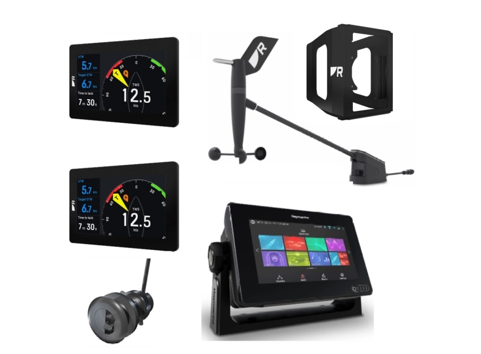 Raymarine kit doppio ALPHA display con Axiom Pack Painestore