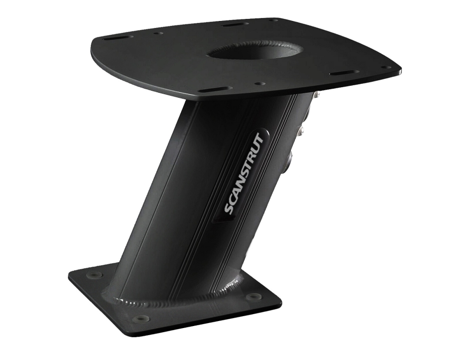 Scanstrut APT-250-BLK Black supporto Radar Power Tower 250mm Nero Painestore