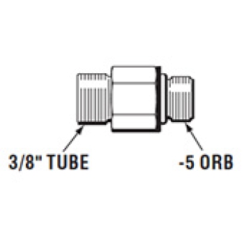 Seastar Kit STR Fitting ORB-5 To 3/8 Tube Per Pilota Garmin Painestore