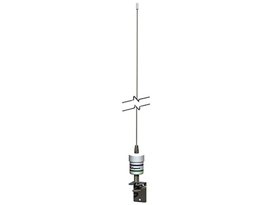 Shakespeare 5215D Antenna VHF testa d'albero stilo inox Painestore