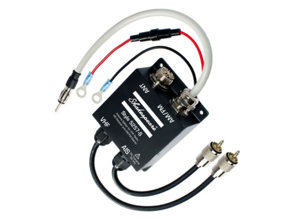 Shakespeare 5257-S Splitter VHF, AIS riceventi, stereo AM/FM Painestore