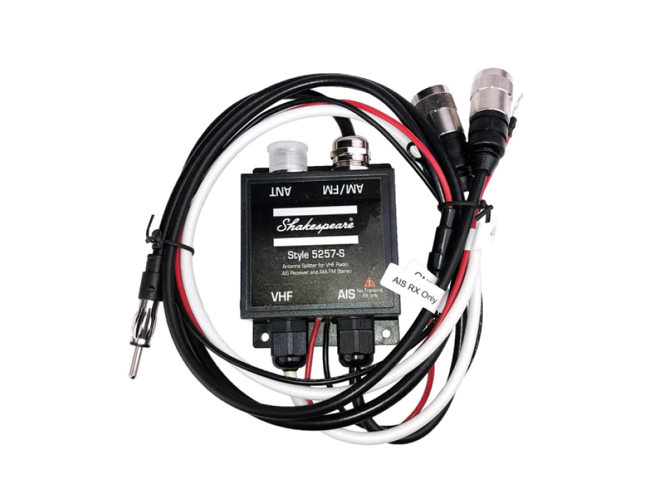 Shakespeare 5257-S Splitter VHF, AIS riceventi, stereo AM/FM Painestore