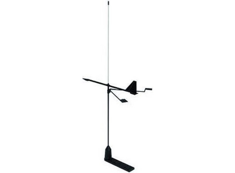 Shakespeare YHK Antenna VHF 0,9mt a stilo INOX con Windex Painestore