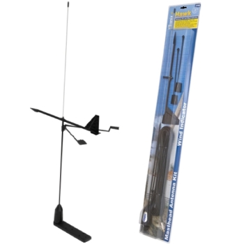 Shakespeare YHK Antenna VHF 0,9mt a stilo INOX con Windex Painestore