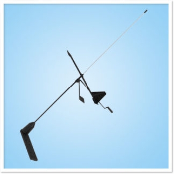 Shakespeare YHK Antenna VHF 0,9mt a stilo INOX con Windex Painestore