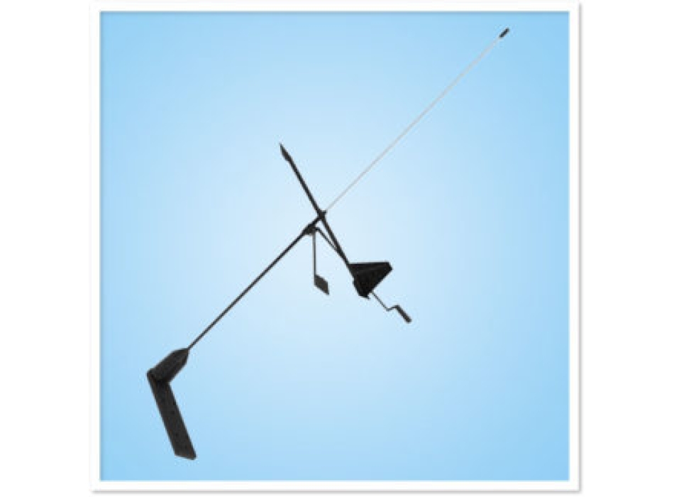 Shakespeare YHK Antenna VHF 0,9mt a stilo INOX con Windex Painestore