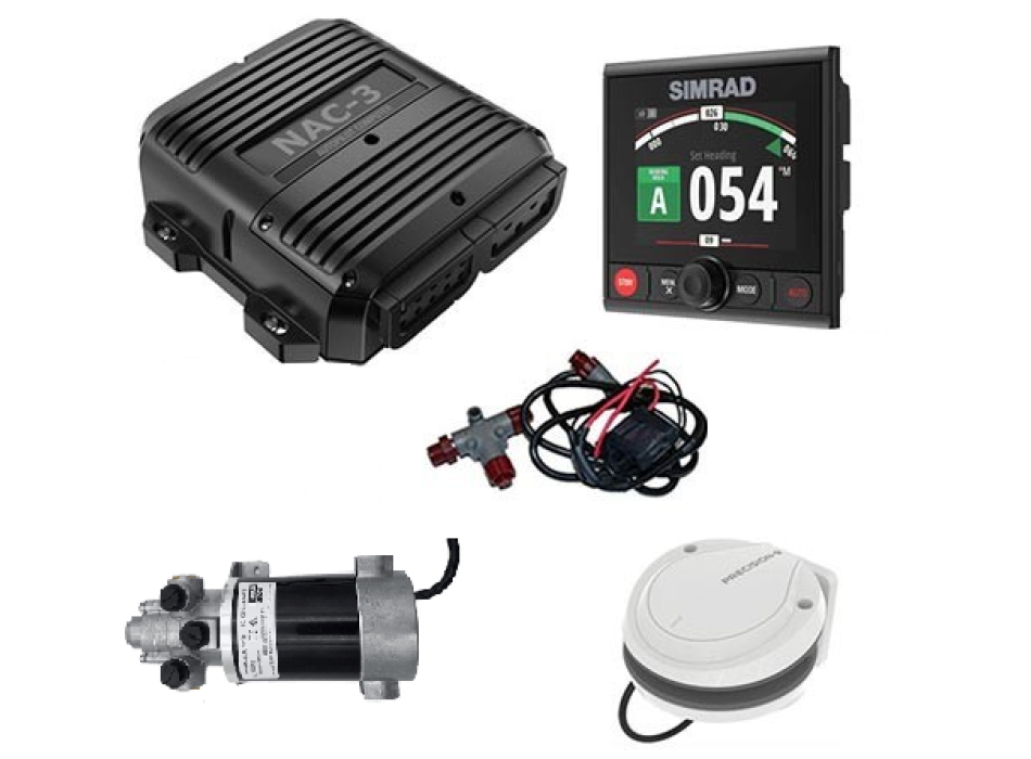 Simrad AP44 Autopilota completo NAC-3 e Pump3 Painestore