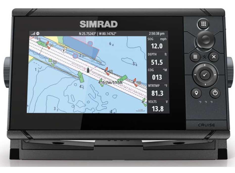 Simrad CRUISE 7 eco/GPS Freq, 83-200khz Painestore
