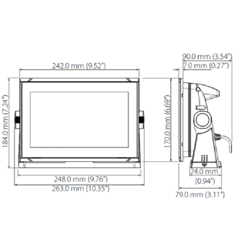 Simrad GO9 XSE Active 3-1 display 9" con Active 3-1 Painestore