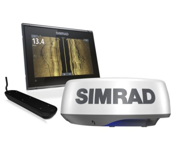Simrad GO9 XSE Radar Pack con Halo 20+ Painestore