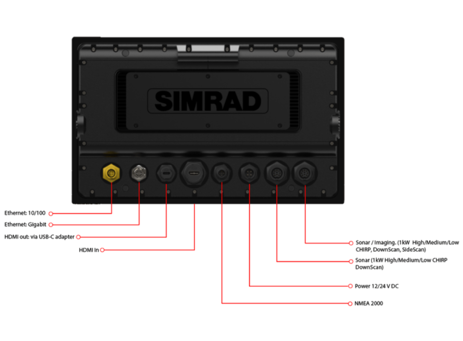 Simrad NSS 4 Display Multifunzione 12" Painestore