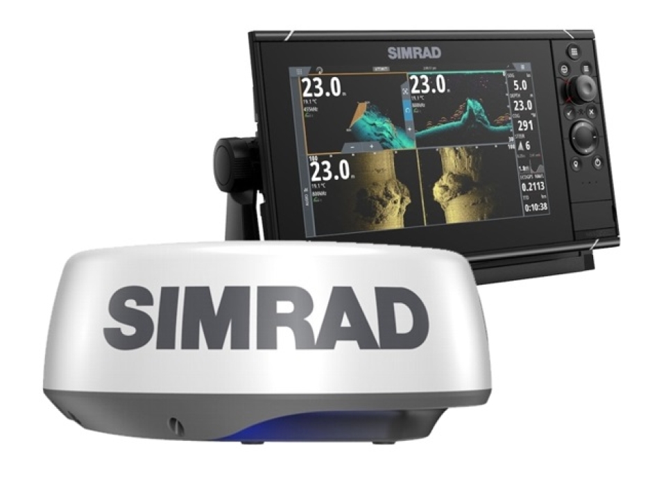 Simrad NSS 9 evo3S Radar Pack con Halo 20+ Painestore