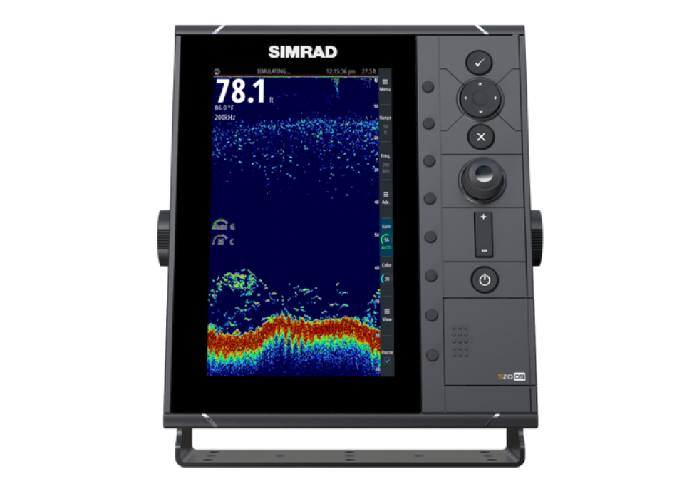 Simrad S2009 Broadband Sounder™ Tecnologia CHIRP