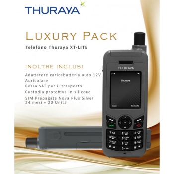 Thuraya XT-LITE Luxury Pack - Telefono satellitare portatile Painestore